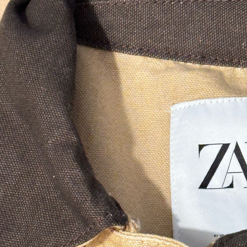 Zara Women’s Cropped Utility Barn Jacket Xsmall XS - Picture 11 of 12